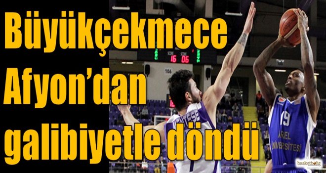 Büyükçekmece, Afyon'dan galibiyetle döndü