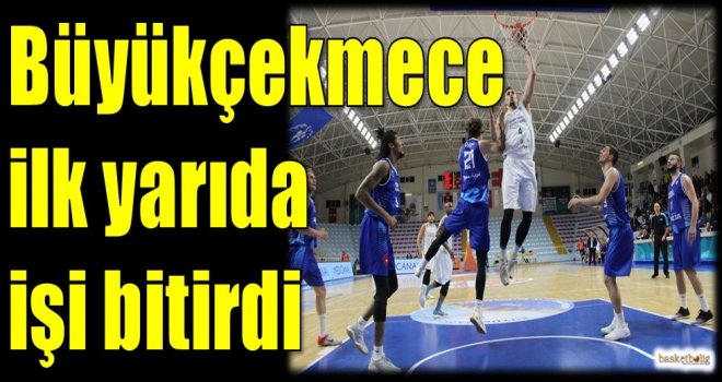 Büyükçekmece ilk yarıda işi bitirdi