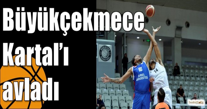 Büyükçekmece Kartal?ı avladı