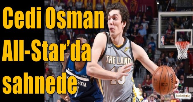 Cedi Osman All-Star'da sahnede...