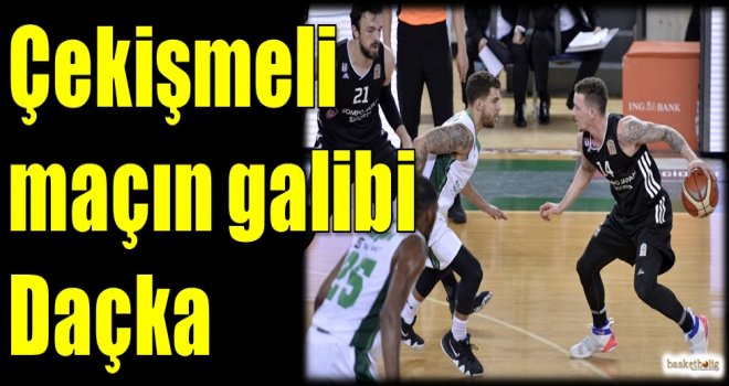 Çekişmeli maçın galibi Daçka