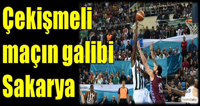 Çekişmeli maçın galibi Sakarya Büyükşehir