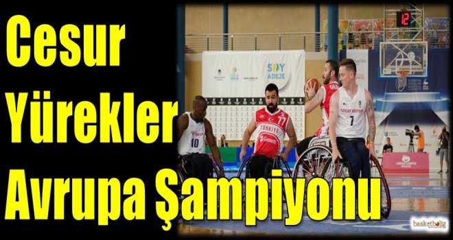 Cesur Yürekler Avrupa Şampiyonu...