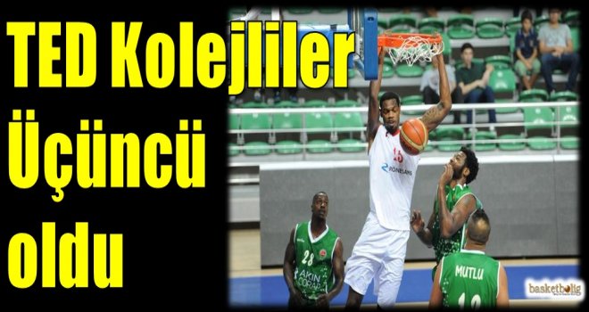 Cevat Soydaş Turnuvası'nda TED Kolejliler 3. oldu