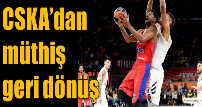 CSKA Moskova'dan müthiş geri dönüş