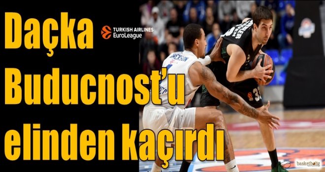 Daçka, Buducnost'u elinden kaçırdı