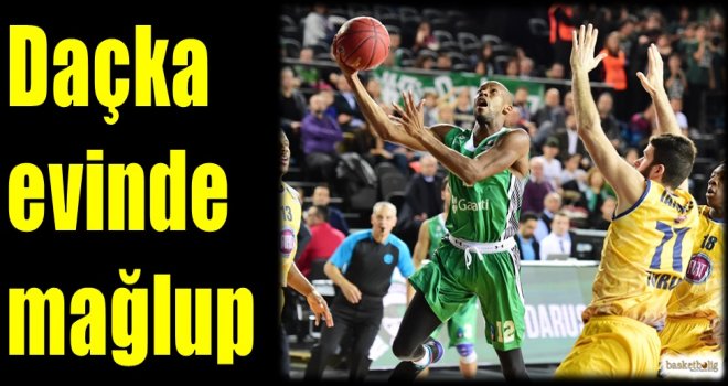 Daçka evinde mağlup