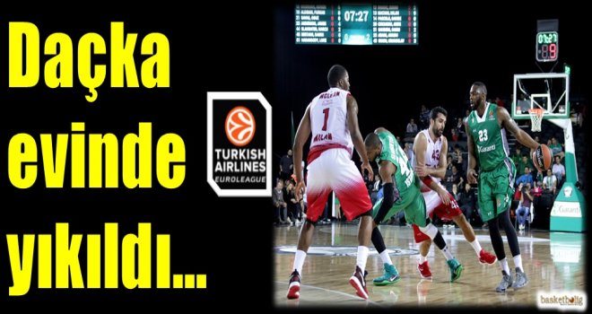 Daçka evinde yıkıldı...