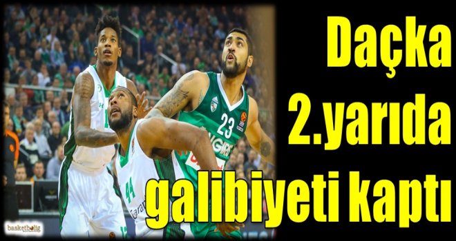 Daçka, ikinci yarıda galibiyeti kaptı