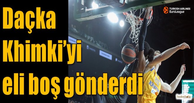 Daçka, Khimki'yi eli boş gönderdi