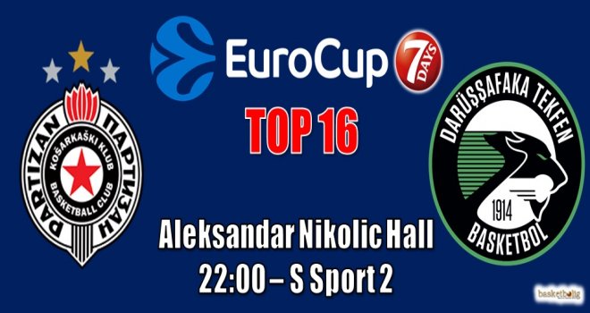 Daçka, Partizan'a konuk oluyor