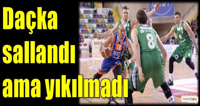 Daçka, sallandı ama yıkılmadı