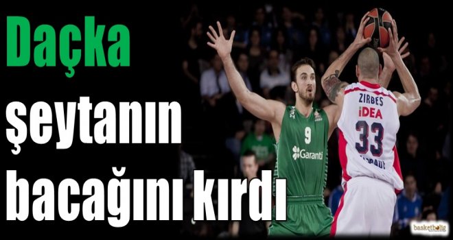 Daçka şeytanın bacağını kırdı...