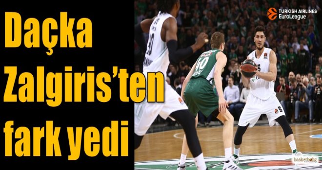 Daçka, Zalgiris'ten fark yedi