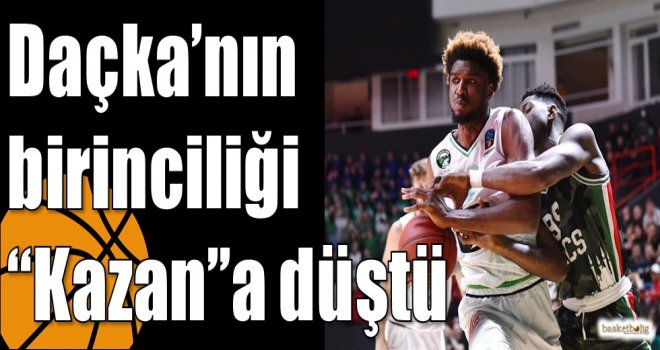 Daçka?nın birinciliği ''Kazan''a düştü