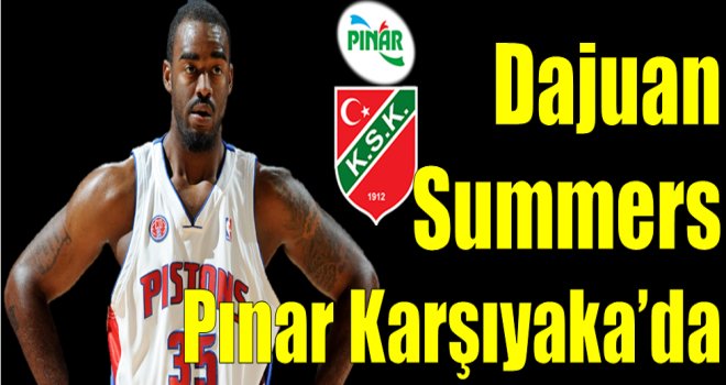 Dajuan Summers, Pınar Karşıyaka'da