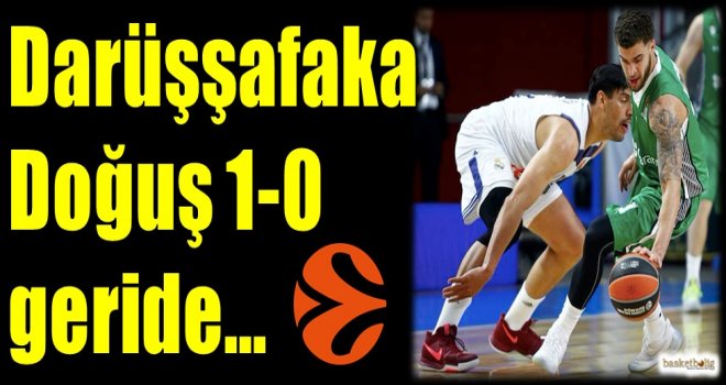Darüşşafaka Doğuş 1-0 geride...