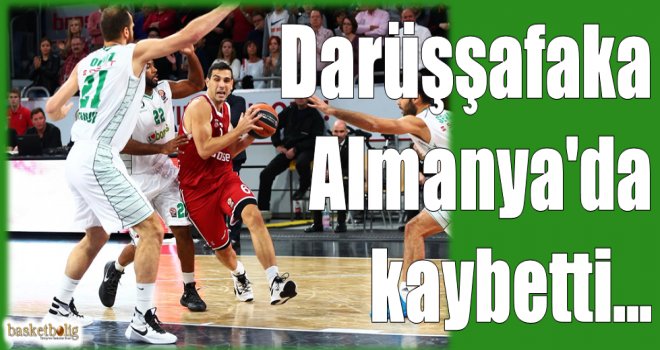 Darüşşafaka Doğuş Almanya'da kaybetti...