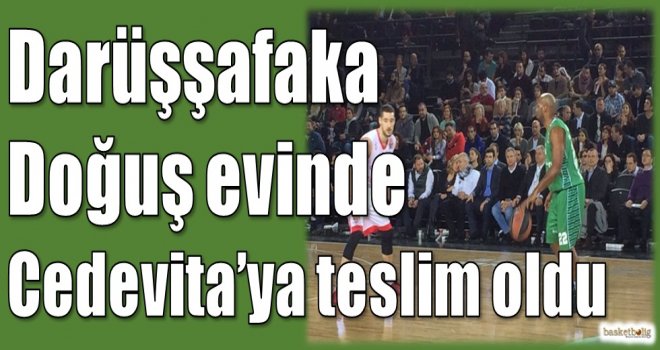 Darüşşafaka Doğuş evinde Cedevita'ya teslim oldu