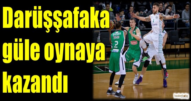 Darüşşafaka Doğuş güle oynaya kazandı
