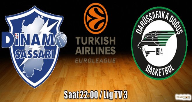 Darüşşafaka Doğuş, Sassari deplasmanında