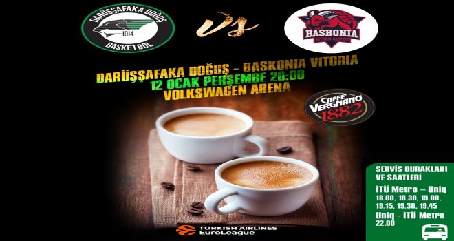 Darüşşafaka Doğuş?tan Baskonia maçında sıcak sürprizler