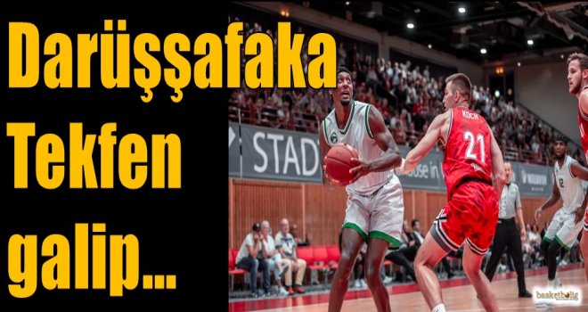 Darüşşafaka Tekfen galip...