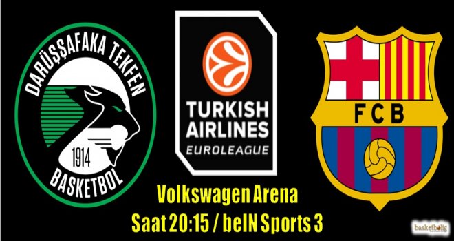 Darüşşafaka Tekfen'in konuğu Barcelona