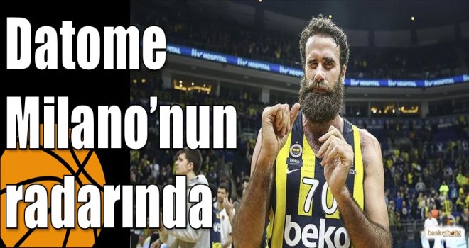 Datome Milano?nun radarında
