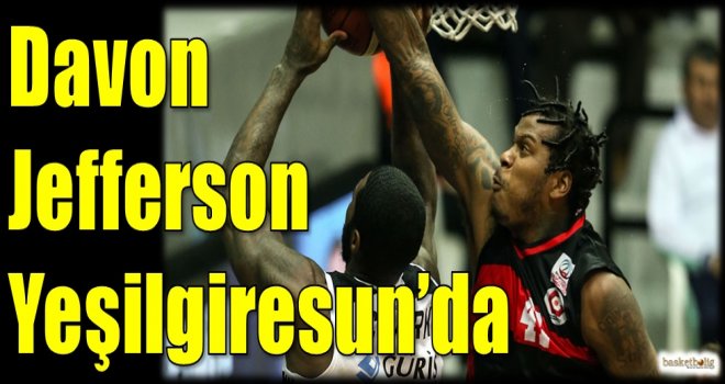 Davon Jefferson Yeşilgiresun'da