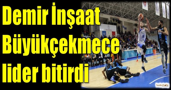 Demir İnşaat Büyükçekmece lider bitirdi