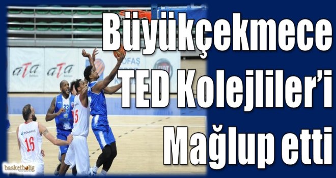 Demir İnşaat Büyükçekmece, TED Kolejliler'i mağlup etti