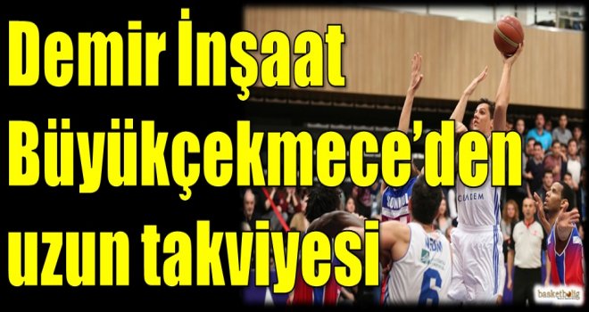 Demir İnşaat Büyükçekmece'den uzun takviyesi