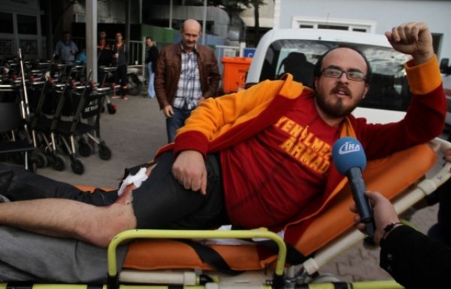 Derbi öncesi kavga: 1 yaralı