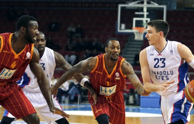 Derbinin galibi Anadolu Efes