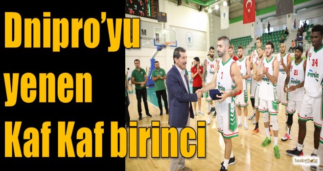 Dnipro'yu yenen Kaf Kaf birinci...