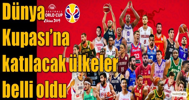 Dünya Kupası'na katılacak ülkeler belli oldu