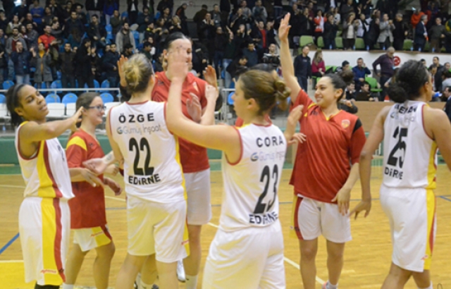 Edirne Belediye Edirnespor'da Avrupa mutluluğu