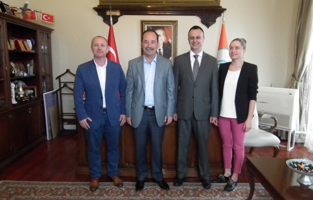 Edirne Belediyesi Edirnespor Başkan ile görüştü...