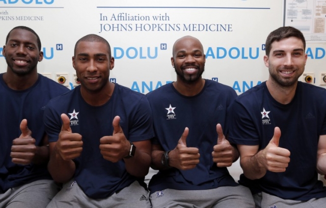 Efes'in yeni yabancıları sağlık kontrolnden geçti