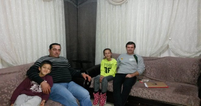 Ekiz Yumurta Basketbol Kulübü velileri evlerinde ziyaret ediyor