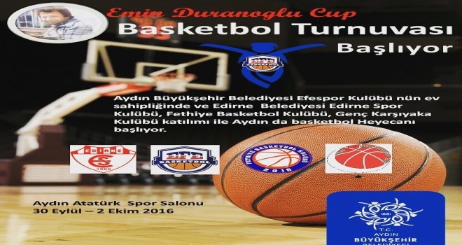 Emin Duranoğlu Cup 30 Eylül'de 