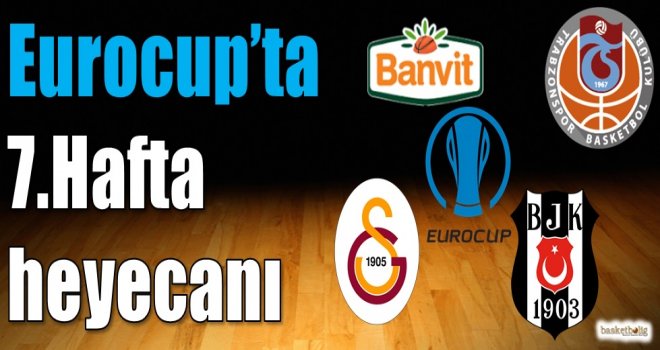 Eurocup'ta 7.hafta heyecanı