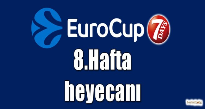 Eurocup'ta 8.hafta heyecanı