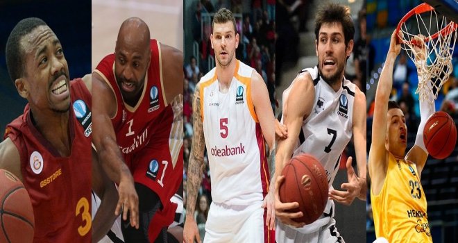 Eurocup'ta normal sezonun en iyi beşinde 2 Galatasaraylı