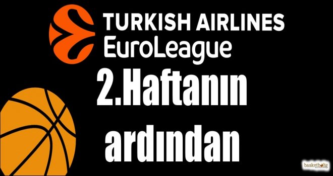 Euroleague'de 2.haftanın ardından