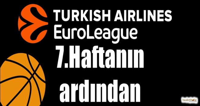 Euroleague'de 7.haftanın ardından