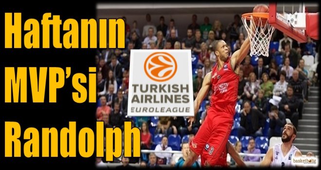 Euroleague'de haftanın  MVP'si Randolph