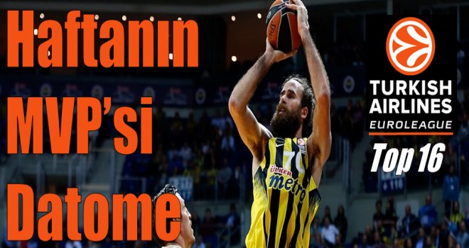 Euroleague'de haftanın MVP'si Luigi Datome