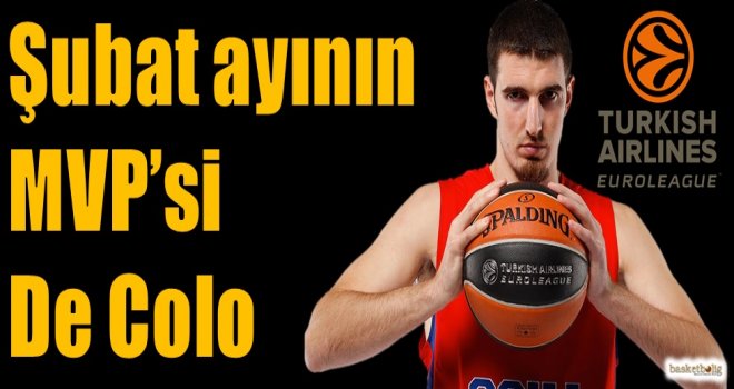 Euroleague'de Şubat ayının MVP'si De Colo
